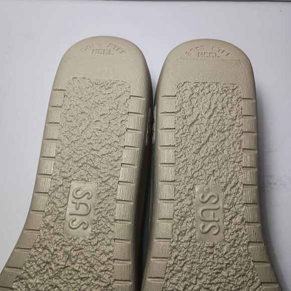 SAS Women's Siesta Comfort Shoes In Bone Size 9 Made In USA Handsewn - Picture 12 of 16
